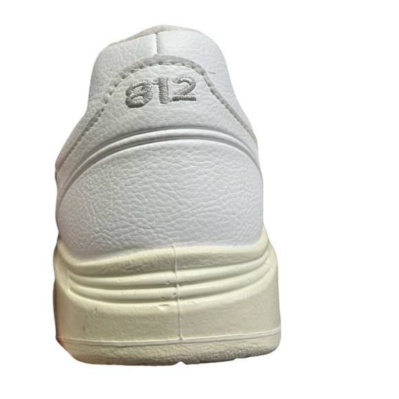 NEW BALANCE mens 812 Rollbar Size 9.5 Mens Walking White Leather Shoes Sneakers - Picture 9 of 10